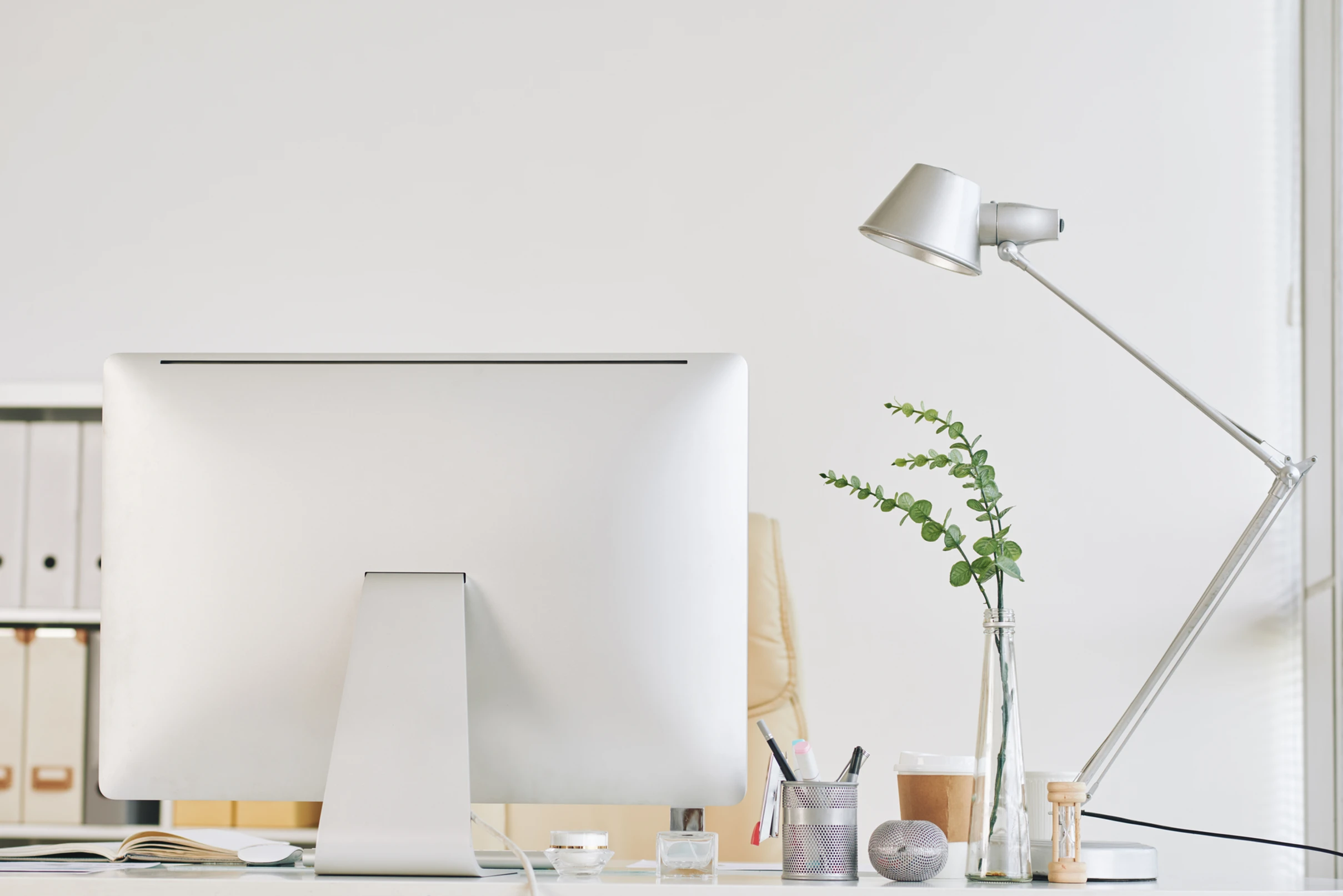 Schreibtisch Stock Image